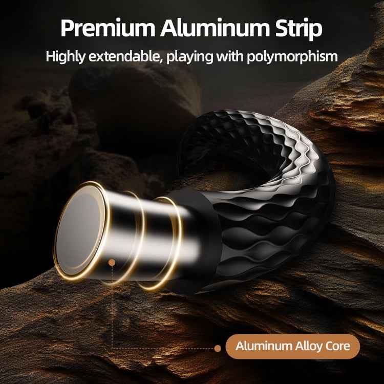 TELESIN P3-FM-02 Flexible Magnetic Suction Mobile Phone Tripod Magsafe Octopus Desktop Fixed Bracket