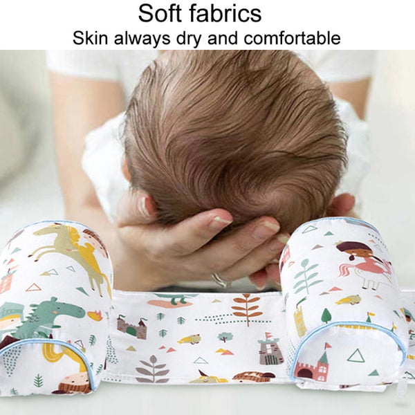 Baby Shape Correcting Fixed Millet Pillow Infant Heads Shape Rectifying Stationary Cushion