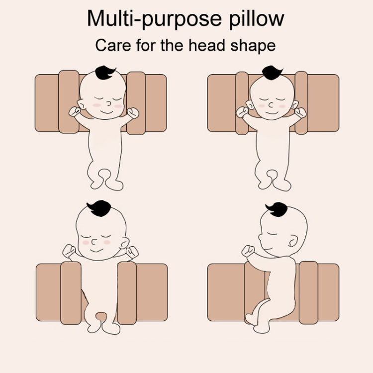 Baby Shape Correcting Fixed Millet Pillow Infant Heads Shape Rectifying Stationary Cushion