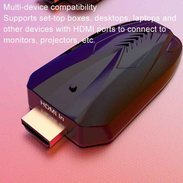 150m HDMI Wireless Extender 1080P Through Wall, Transmitter+Receiver