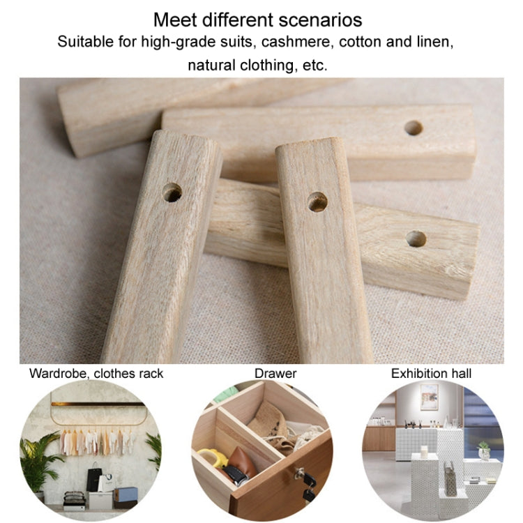 5pcs /Box Camphor Wood Strips Wardrobe Insect Repellent Moth-proof Increase Balsam Camphor Wood