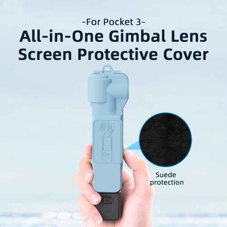 For DJI OSMO Pocket 3 BRDRC Lens Cap Camera Case Screen Protector Accessories