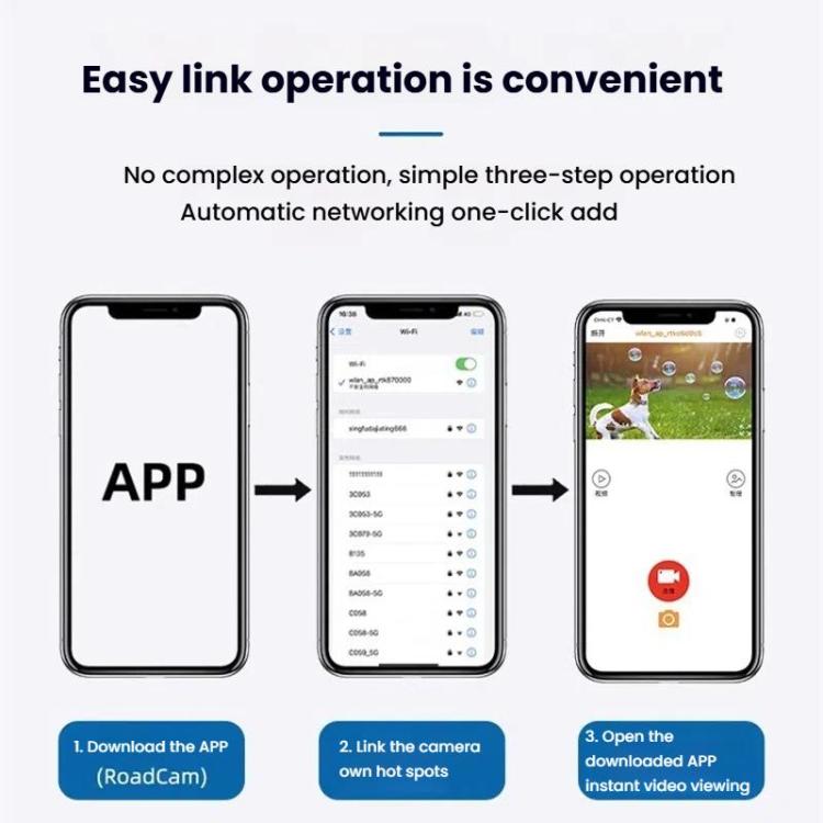 Pet Recorder With Collar Cat Dog View Camera
