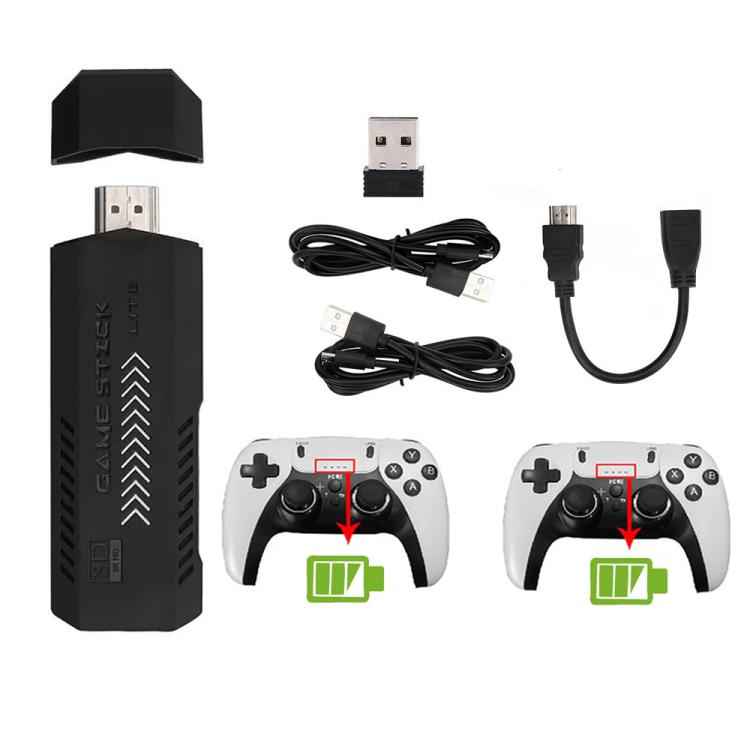 M10 Pro 4K TV Game Player 3D HD Retro Video Game Console, 64G With Wired Controller, 128G With Wired Controller, 256G With Wired Controller, 64G With Charged Controller, 128G With Charged Controller, 256G With Charged Controller