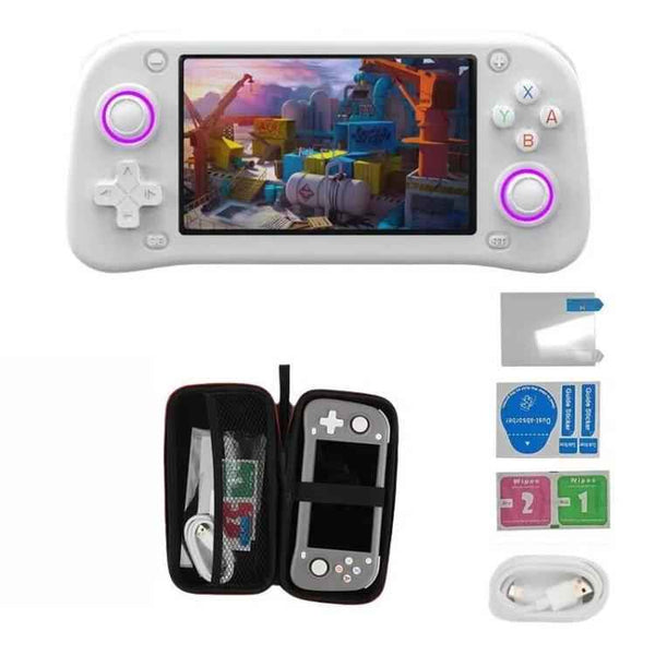 XF43 Retro Handheld Game Console Open Source 4.3 Inch Large Screen Gaming Video Players Console, 64G, 128G