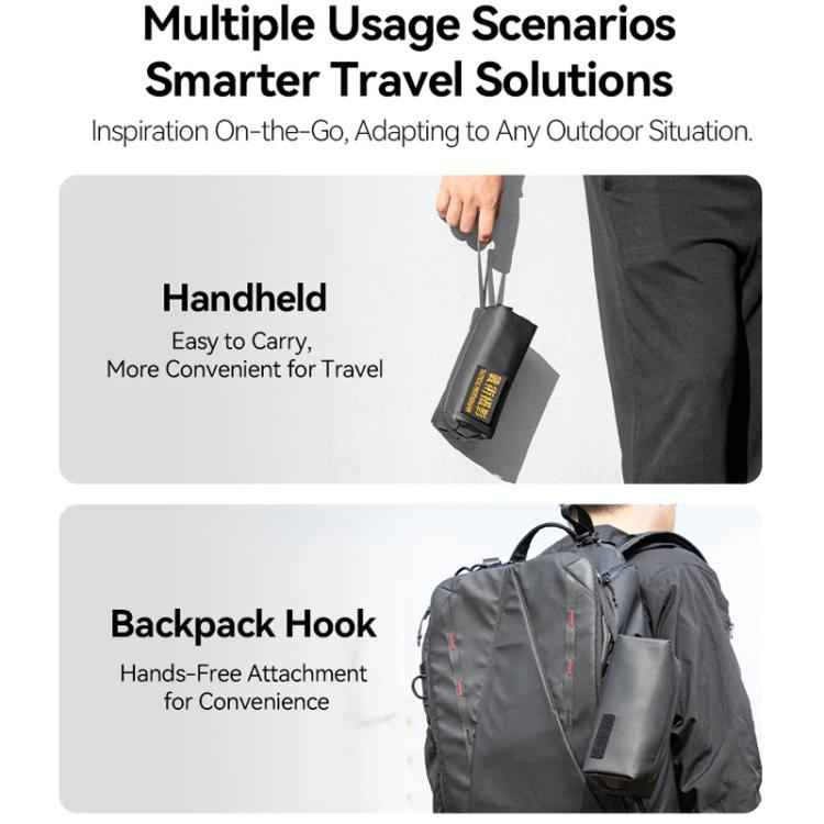 For DJI Osmo Pocket 3 Creator Combo TELESIN Universal Portable Storage Bag Carrying Case