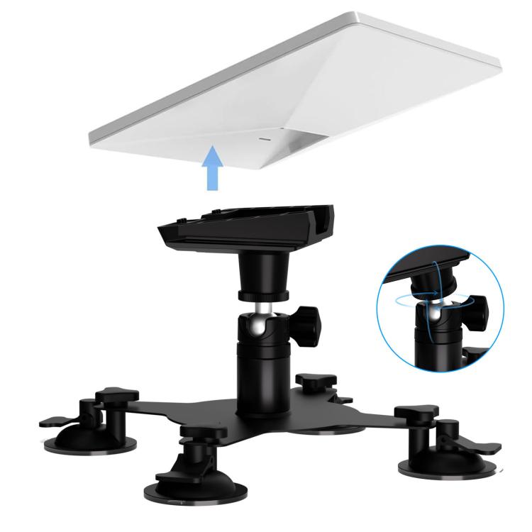 For Starlink Mini Roof Suction Cup Mount With Base