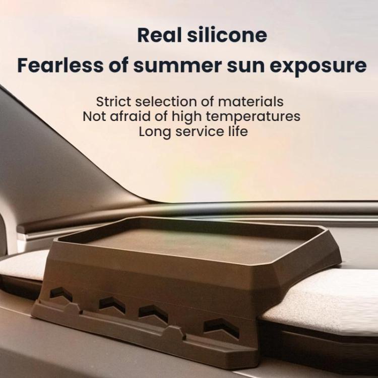 For Tesla 2024+ Model 3 Highland Dashboard Tissue Storage Tray