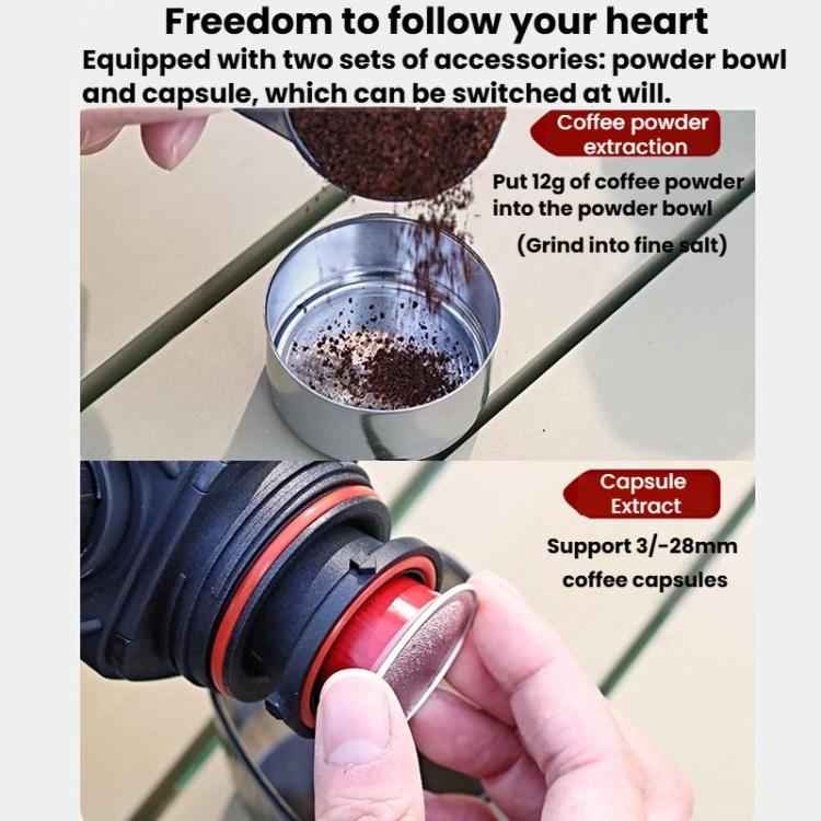 Portable Hand-Pressed Coffee Maker Home Travel Press-Type Coffee Machine