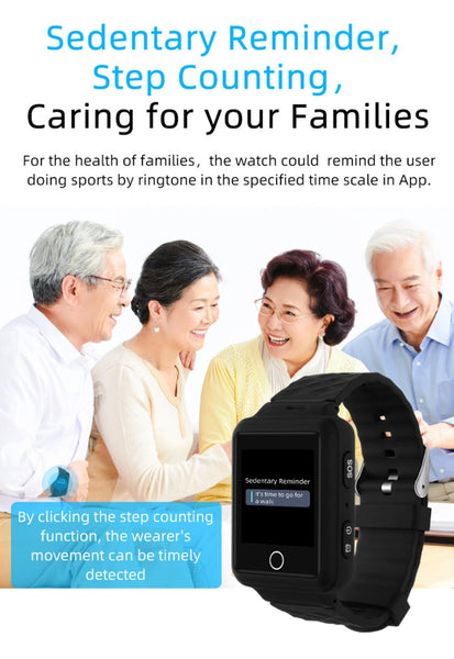 REACHFAR RF-V46-A GPS Smart Tracker WatchBand, Support SOS / Camera / Health Management / 4G LTE / Blood Pressure / Heart Rate, For Asia / Europe / Africa / Australia