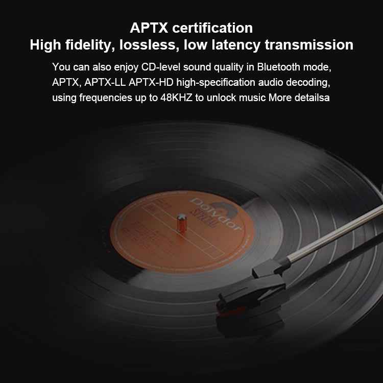 TX800 Optical Fiber Bluetooth 5.0 Transmitter Receiver Audio Adapter with Dual Antennas & OLED Display