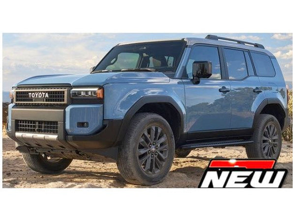 Toyota Land Cruiser 2024 light blue - 1:24 Scale Model Car