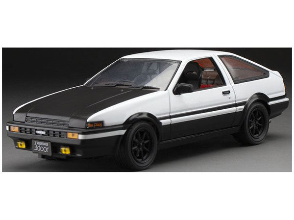 Toyota Sprinter Trueno GT Apex (AE86) White/Black 1:24 Scale Sun Star Diecast Model