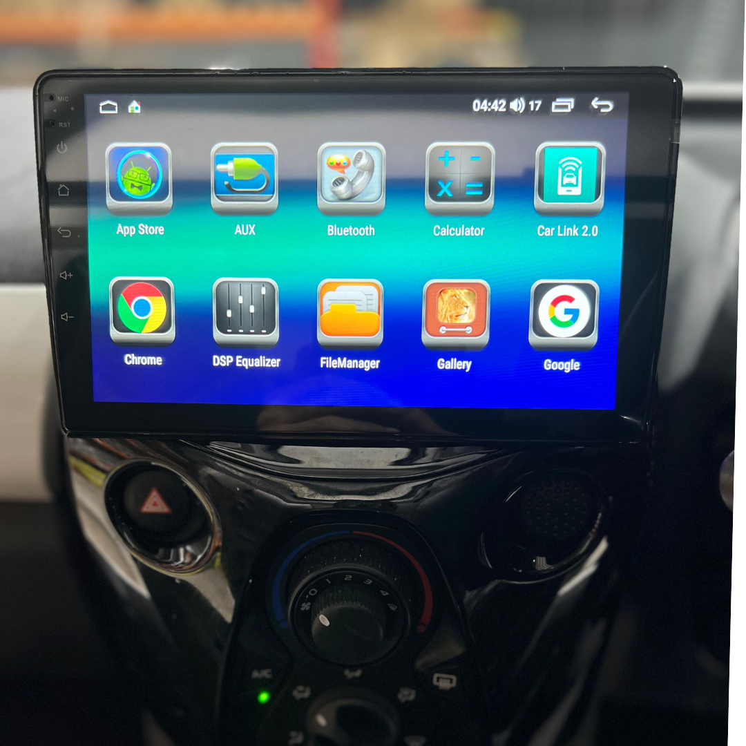 Citroen C1 Peugeot 108 Toyota Aygo Apple Carplay / Android Auto 10" Stereo Upgrade (2014-21)