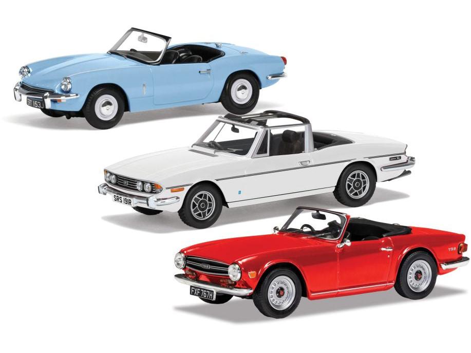 Triumph Topless Collection 1:43 Scale Corgi Vanguards Diecast Models