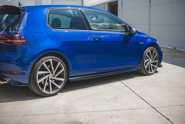 Maxton Design - SIDE SKIRTS DIFFUSERS V.4 VW GOLF 7 R / R-LINE FACELIFT