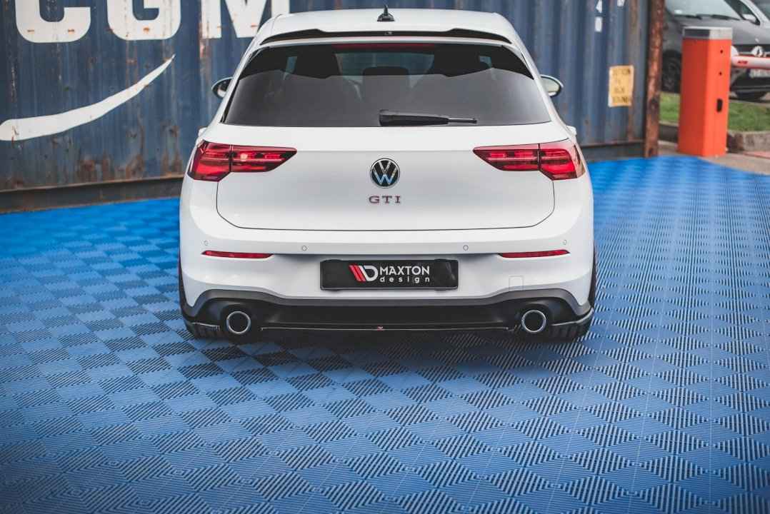 Maxton Design - CENTRAL REAR SPLITTER VW GOLF 8 GTI (2020-)