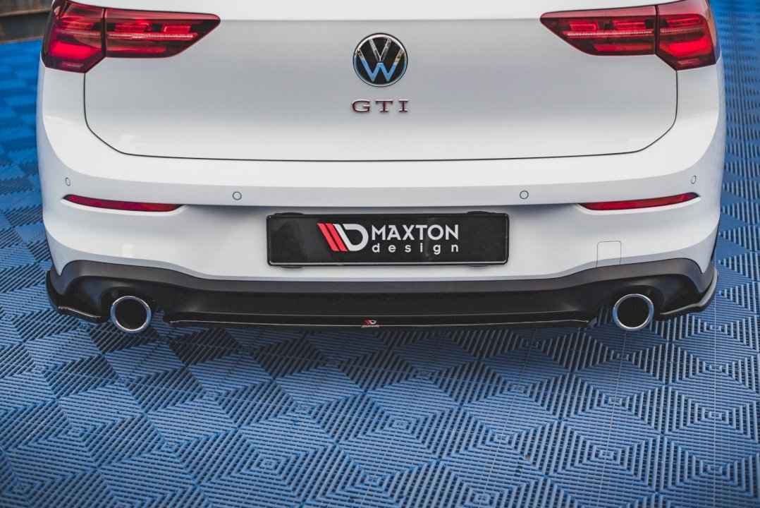 Maxton Design - CENTRAL REAR SPLITTER VW GOLF 8 GTI (2020-)