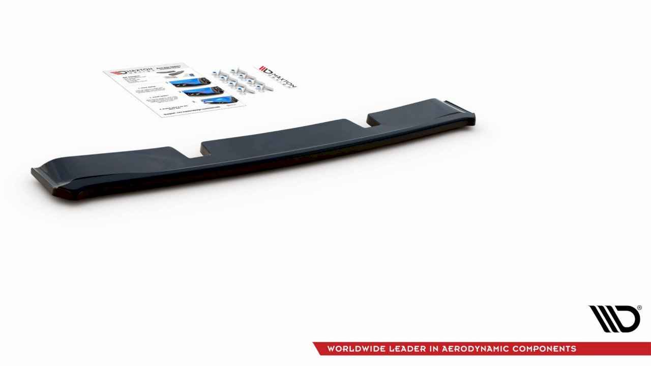 Maxton Design - CENTRAL REAR SPLITTER VW GOLF 8 GTI (2020-)