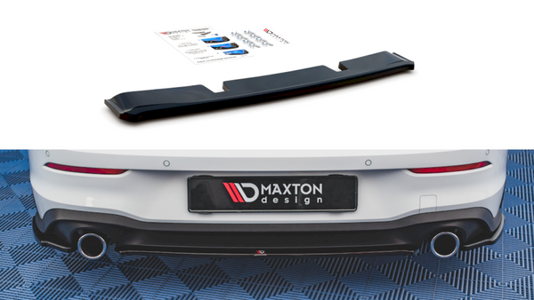 Maxton Design - CENTRAL REAR SPLITTER VW GOLF 8 GTI (2020-)