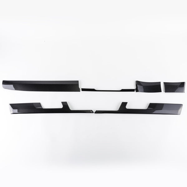 For VW Transporter T6 RHD Lower Dash Trim Silver Dot Effect  – Interior Styling Accessories