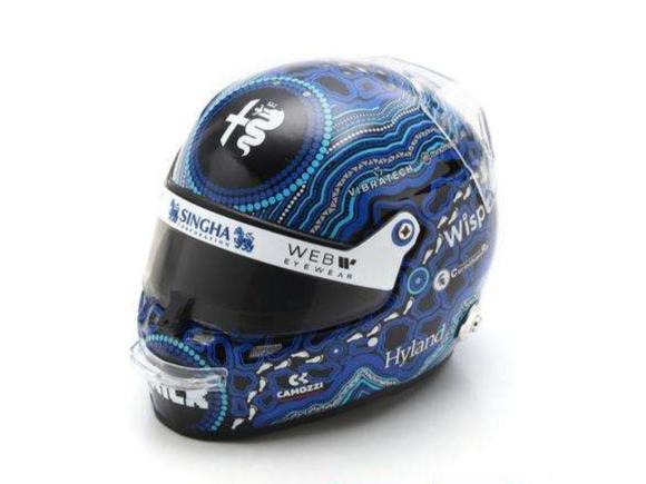 Valtteri Bottas F1 Australian GP 2023 Helmet 1:5 Scale Spark Resin Replica
