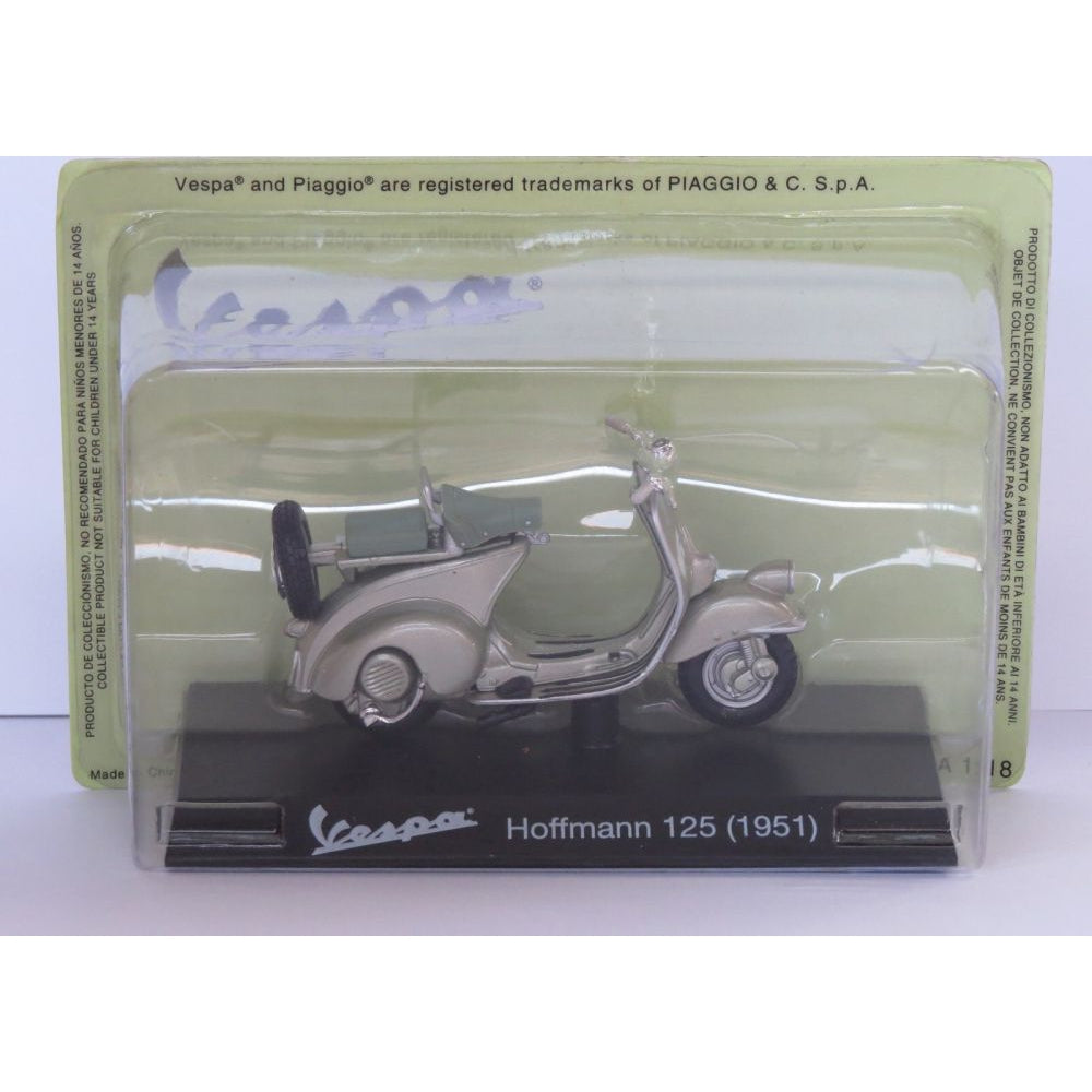 Vespa Hoffmann 125 1951 beige 1:18 Scale Diecast Model