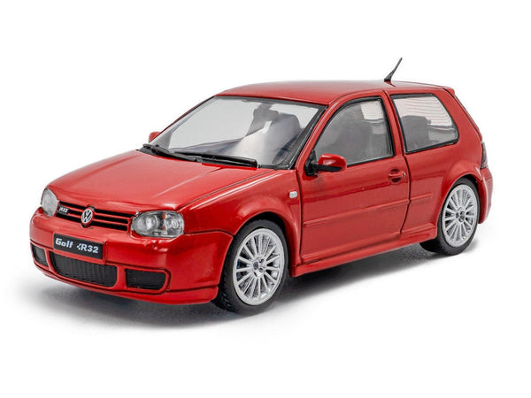Volkswagen Golf Mk4 R32 2003 Toronto Red 1:43 Scale Solido Diecast Model