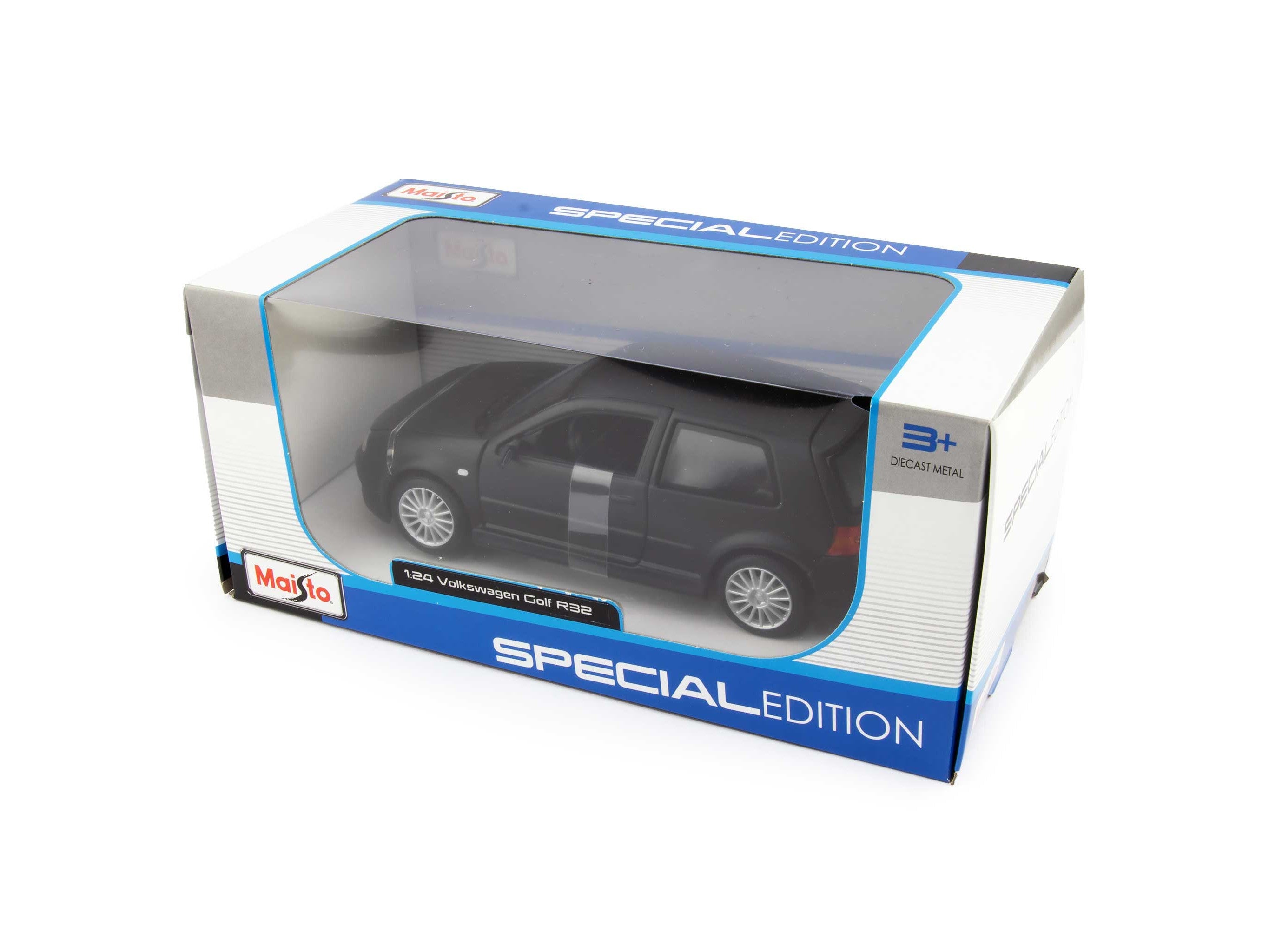 Volkswagen Golf Mk4 R32 Black 1:24 Scale Maisto Diecast Model