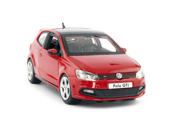 Volkswagen Polo GTi Mk5 red - 1:24 Scale Model Car