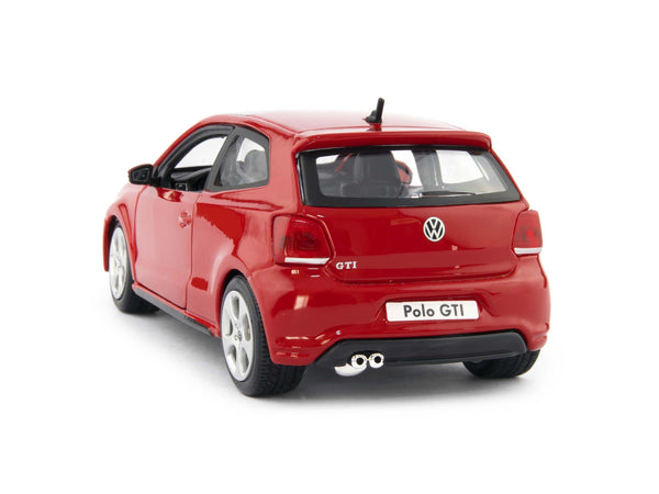 Volkswagen Polo GTi Mk5 red - 1:24 Scale Model Car