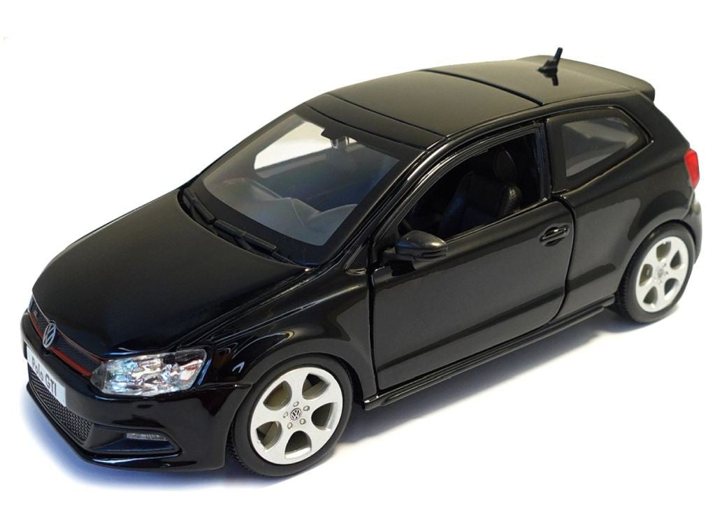 Volkswagen Polo Mk5 GTi black - 1:43 Scale Toy Car