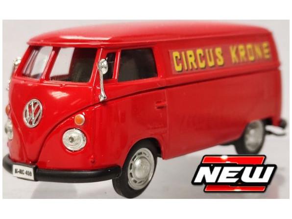 Volkswagen T1 Samba Van Circus Krone 1:43 Scale Cararama Diecast Model