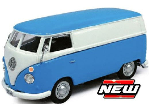 Volkswagen T1 Samba blue/white - 1:43 Scale Model Van
