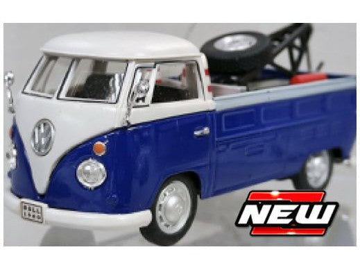 Volkswagen T1 Tow Truck Blue/White 1:43 Scale Cararama Diecast Model