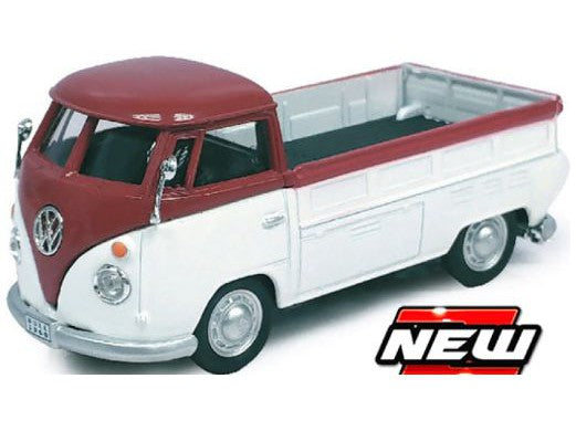 Volkswagen T1 White/Red 1:43 Scale Cararama Diecast Model
