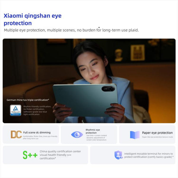 REDMI Pad 2 11 inch, 6GB+256GB, HyperOS 2, MediaTek G100-Ultra Octa Core CPU