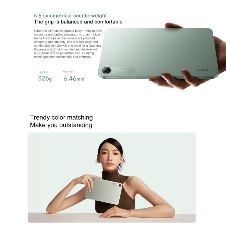 Xiaomi REDMI K Pad 8.8 inch, 12GB+512GB, HyperOS 2, MediaTek Dimensity 9400+ Octa Core CPU