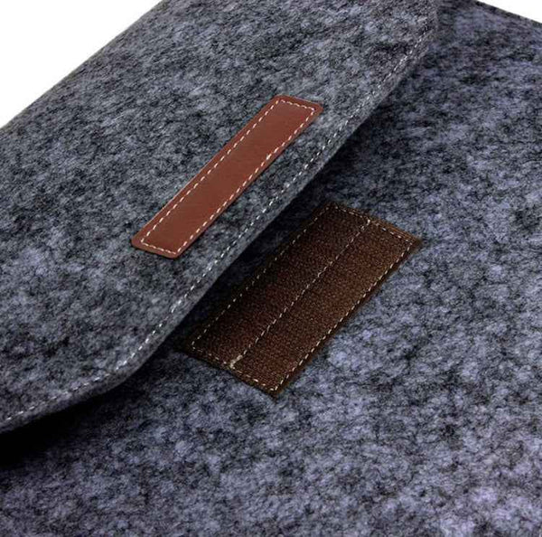 13 Inch Inner Package Phone & Tablet Case Felt Bag for iPhone 7 Plus /  iPhone 7 / 13.3 Inch MacBook Air /  Macbook Retina 13.3 inch(Black)