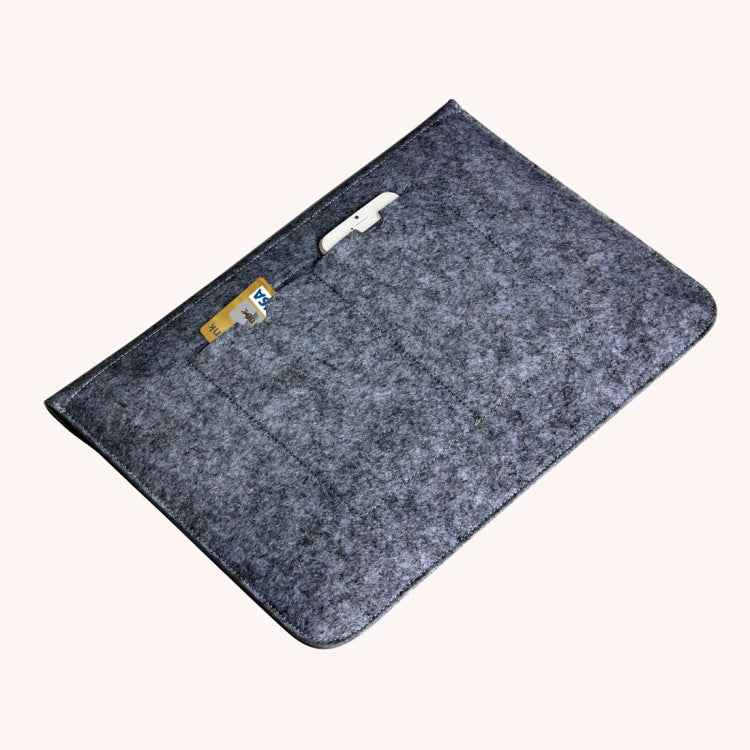 13 Inch Inner Package Phone & Tablet Case Felt Bag for iPhone 7 Plus /  iPhone 7 / 13.3 Inch MacBook Air /  Macbook Retina 13.3 inch(Black)
