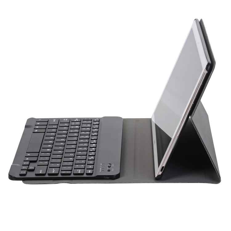 Detachable Bluetooth Keyboard Ultrathin Horizontal Flip Leather Tablet Case for Huawei MediaPad M5 10.8 inch, with Holder(Black)