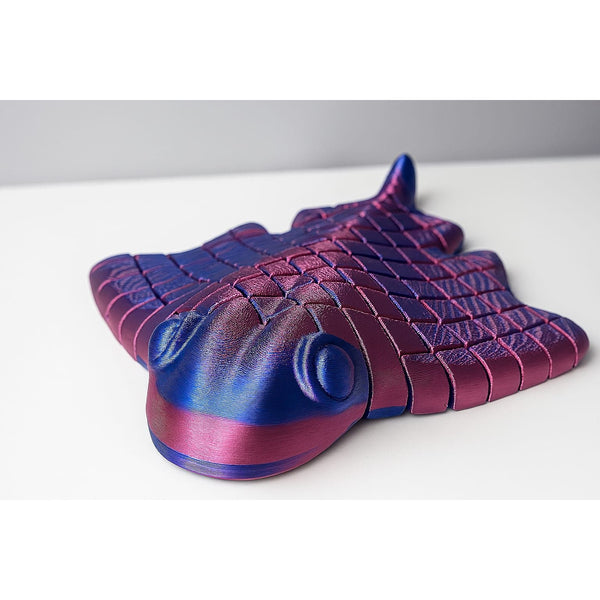 3D Printed Stingray Fidget Toy – Articulated Sensory Stress Reliever