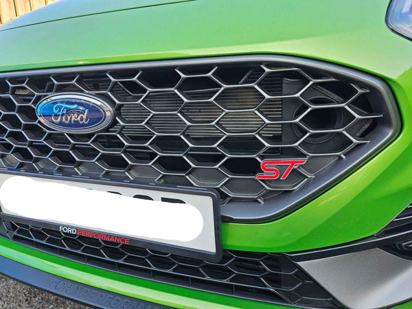 Ford Performance Number Plate Surrounds – Multi-Colour Logo | Sold as a Pair