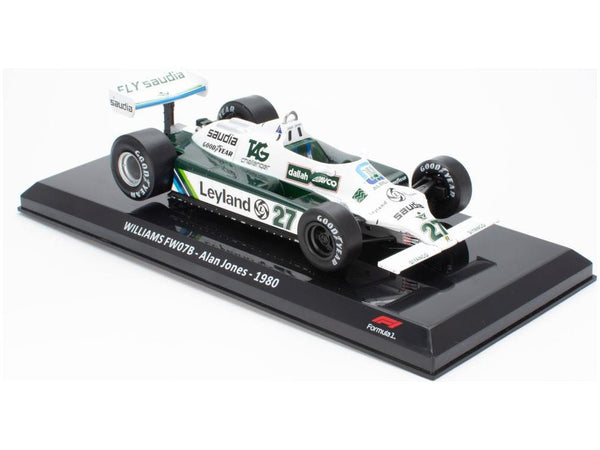 Williams FW07B Alan Jones F1 1980 1:24 Scale Diecast Model