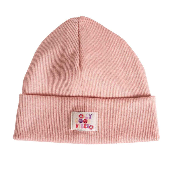 Fonem Baby Girl Beanie - Salmon