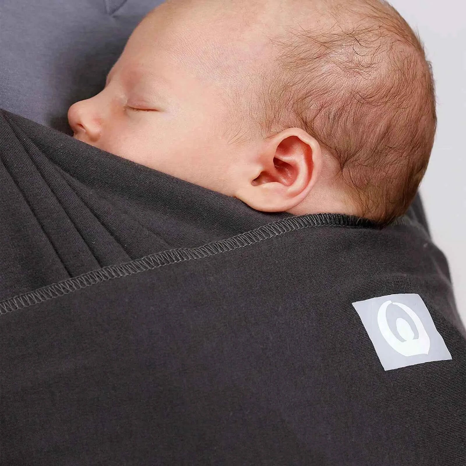 Gaia Carry Stretchy Baby Wrap Organic Cotton - Graphite