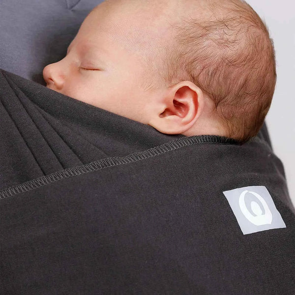 Gaia Carry Stretchy Baby Wrap Organic Cotton - Graphite