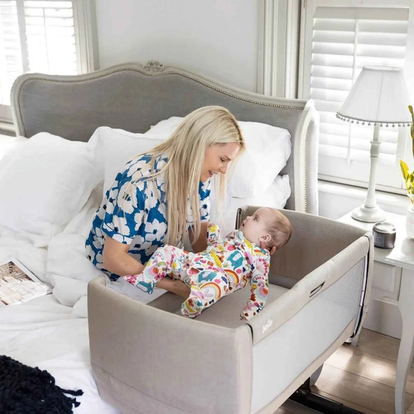 Joie Roomie Go Bedside Crib - Shale