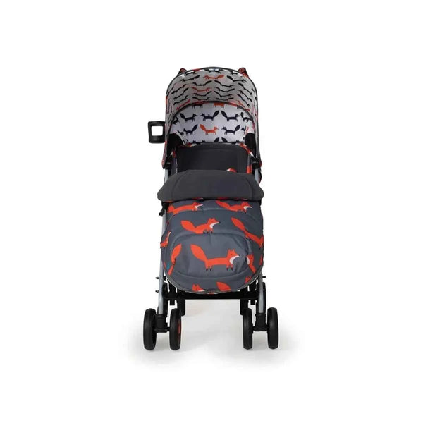 Cosatto Supa 3 Stroller - Charcoal Mister Fox