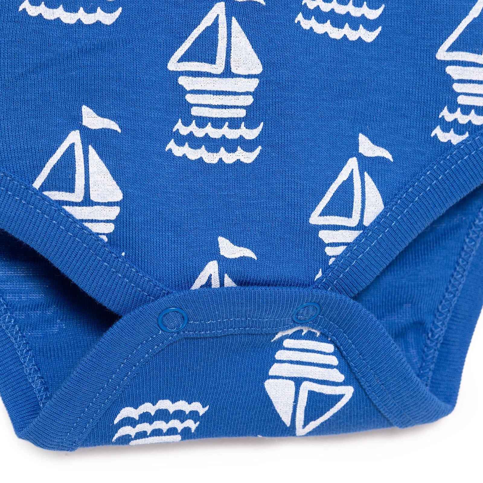 HelloBaby Boy Athlete Bodysuit - Navy Blue